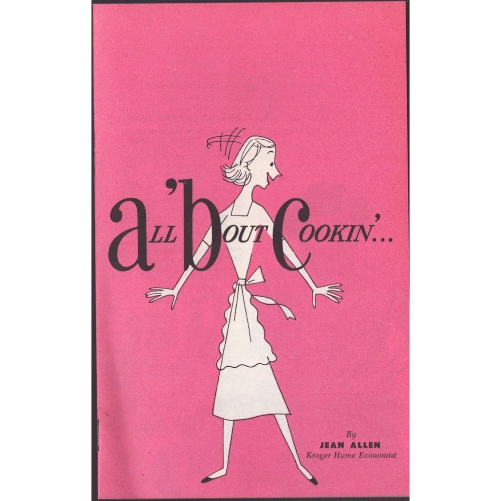 Vintage Kroger Jean Allen Cookbook Booklets All About Cookin Dutch Lunch 1950s